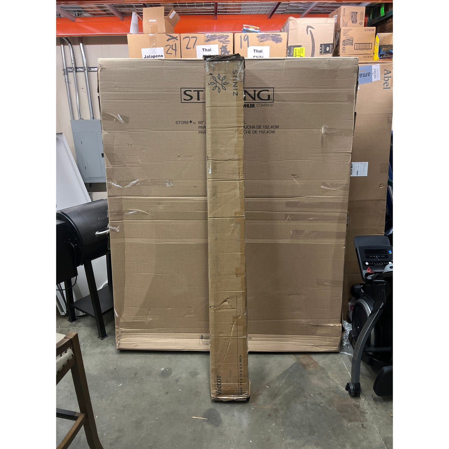 NEW - ZINUS KING Quick Lock Metal Smart Box Spring / 4 Inch Mattress Foundation / Strong Metal Structure / Easy Assembly, King,White - Retail $194