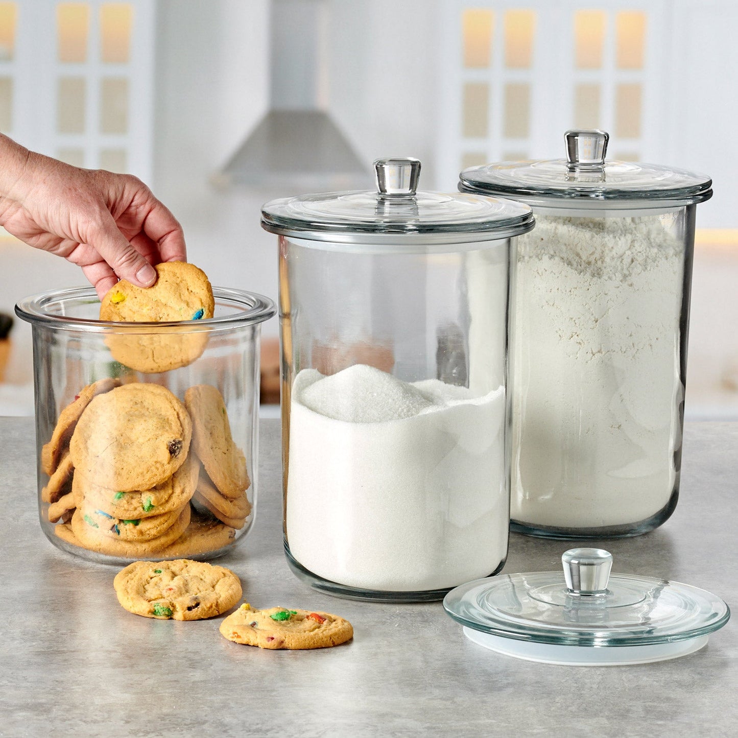 Anchor Hocking Goode Sundry Jars