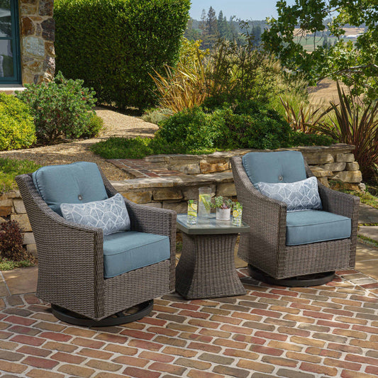 Sunvilla Malibu 3 Piece Woven Seating Set