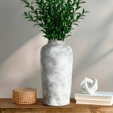 Elements Rustic Ceramic Vase, 3 Assorted Styles (#1901816) - $7.50 (down from $23.99)