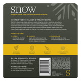 SNOW Whitening Strips 42 Diamond Treatments 14 Purple Treatments