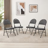Maxchief Metal Highback Padded Folding Chair