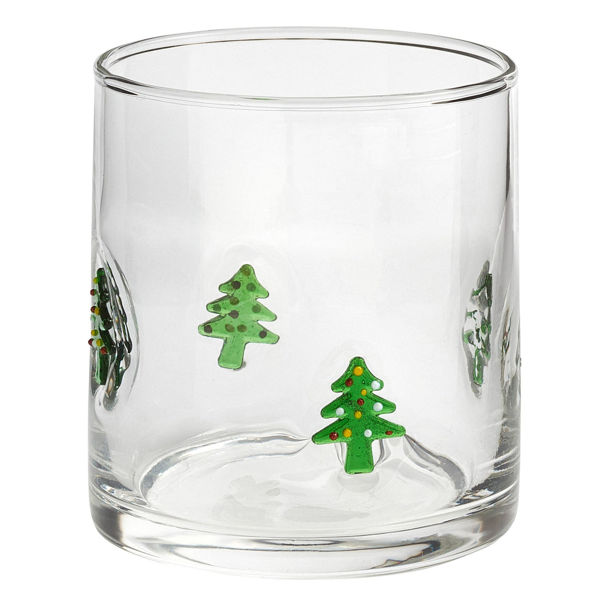 Pandex 14 oz Holiday Icon Glass Tumblers, 4-Pack
