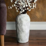 Elements Rustic Ceramic Vase, 3 Assorted Styles (#1901816) - $7.50 (down from $23.99)
