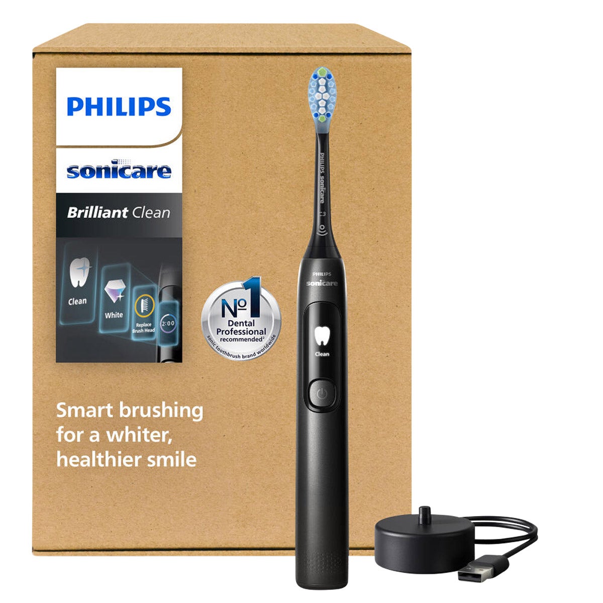 Philips Sonicare Brilliant Clean Single Handle Electric Toothbrush - No Brush Heads