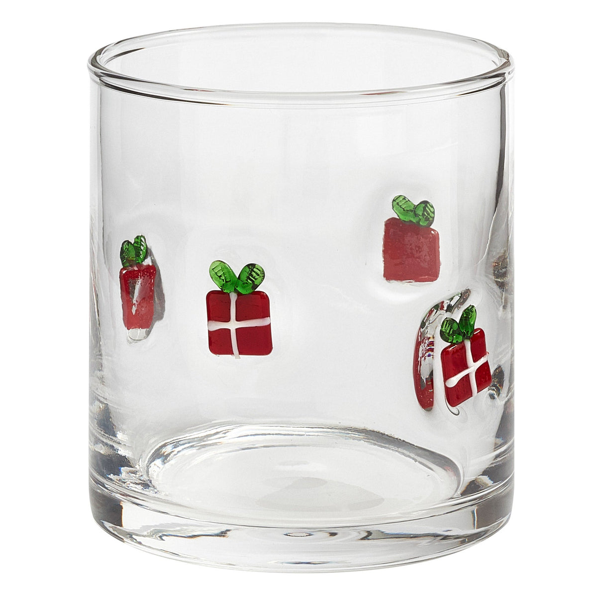 Pandex 14 oz Holiday Icon Glass Tumblers, 4-Pack