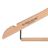 We Think Storage Premium Slim Wood Hangers, 30-Count Combo Pack