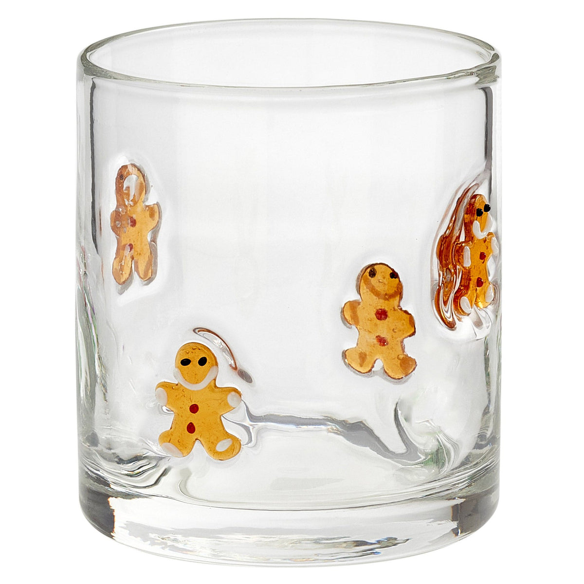 Pandex 14 oz Holiday Icon Glass Tumblers, 4-Pack