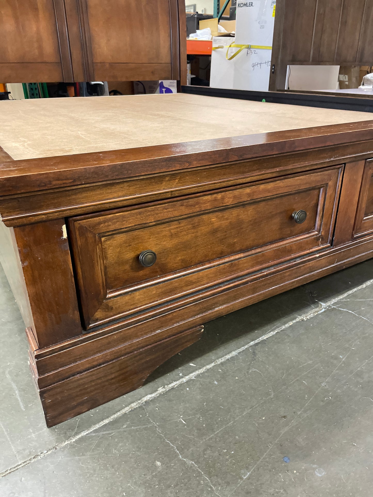 Costco - Universal Furniture Broadmoore Charlotte Queen Bed - Retail $599