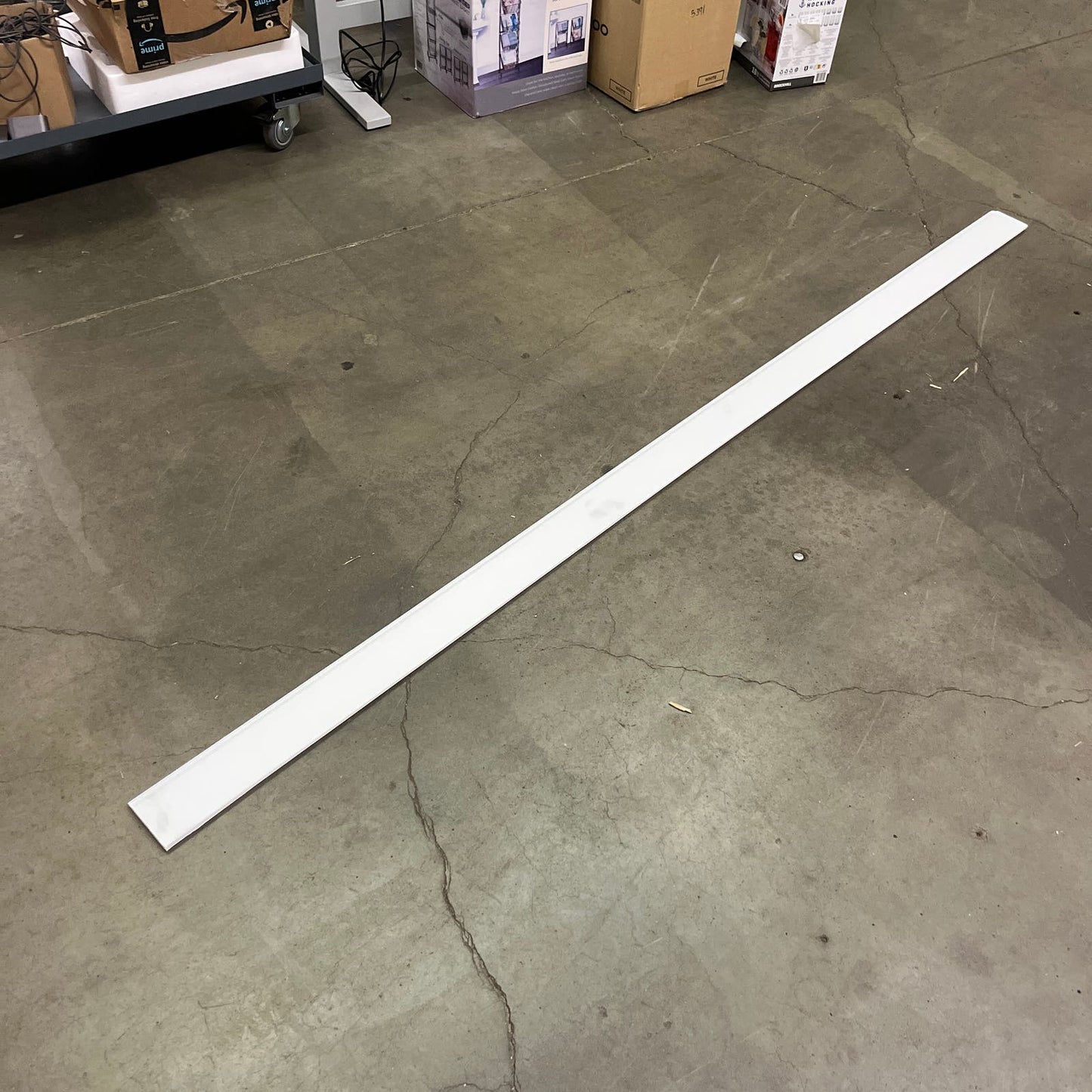 NEW - 85 FT+ Ekena Millwork 3 7/8"H x 1/2"P x 94 1/2"L Barcelona Baseboard Moulding