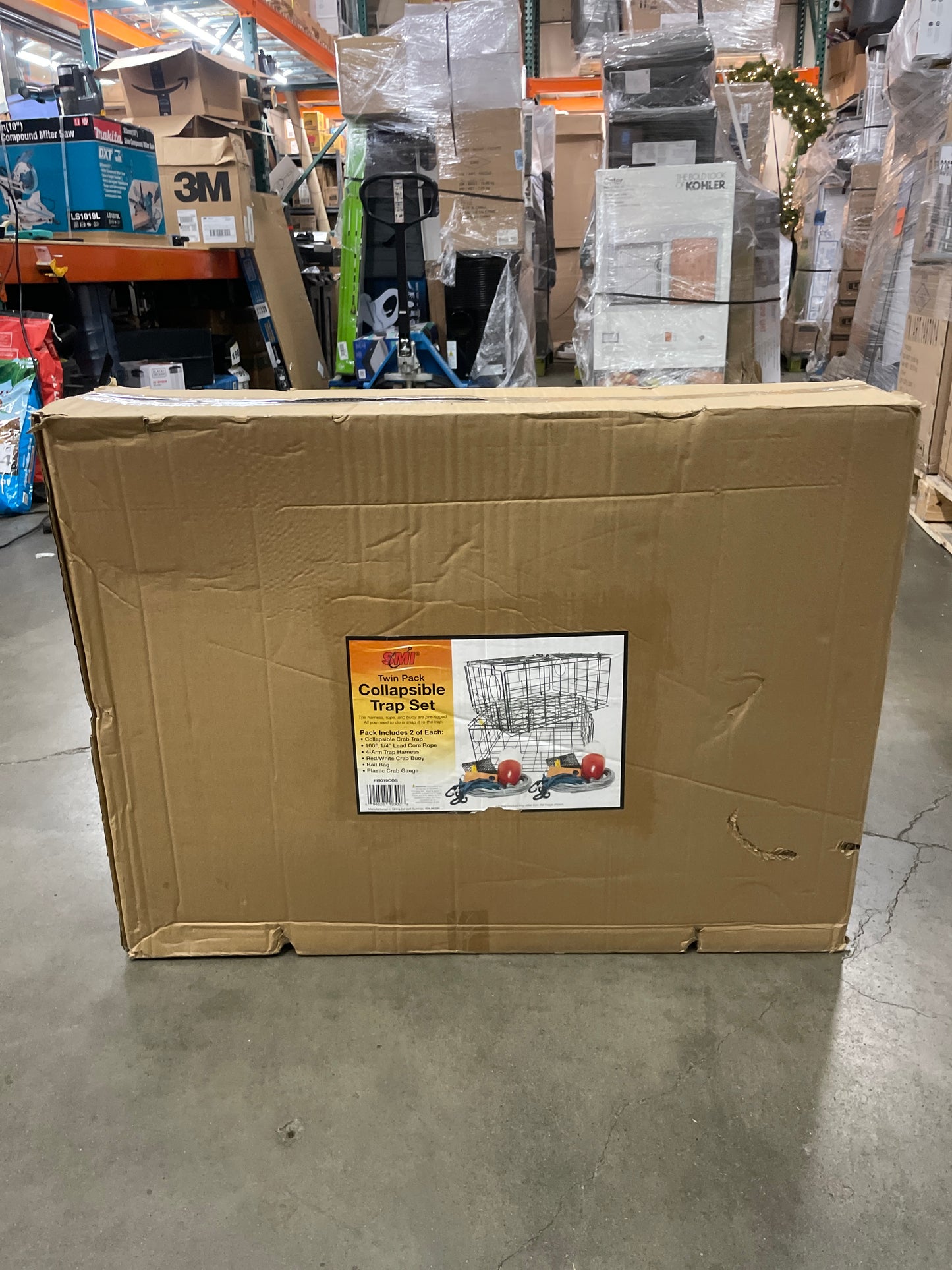 NEW - Costco - SMI Twin Pack Collapsible Crab Trap Set - Retail $134