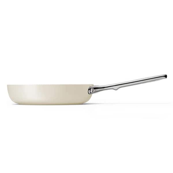 NEW - CARAWAY HOME Non-Stick Ceramic Mini Fry Pan and Mini Sauce + Organizer Pan Duo Cream