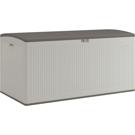 Suncast 160 Gallon Resin Deck Box - Retail $196