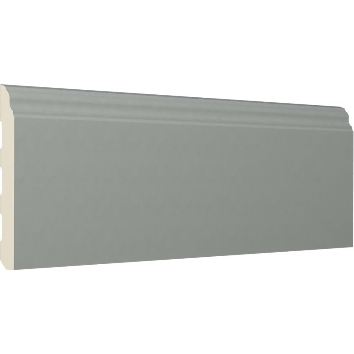 NEW - 85 FT+ Ekena Millwork 3 7/8"H x 1/2"P x 94 1/2"L Barcelona Baseboard Moulding