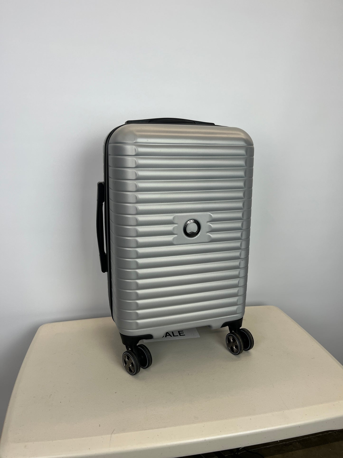 Costco - Delsey Silver Hardside Carry-On Spinner
