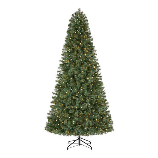 Home Accents Holiday 7.5 ft. Festive Pine LED Pre-Lit Artificial Christmas Tree T10
