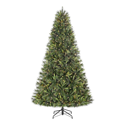 Home Accents Holiday 7.5 ft. Forest Pine LED Pre-Lit Artificial Christmas Tree T16