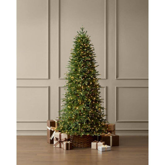 Home Decorators Collection 7.5 ft. Grand Duchess Twinkling Balsam Fir Slim LED Pre-Lit Artificial Christmas Tree T25