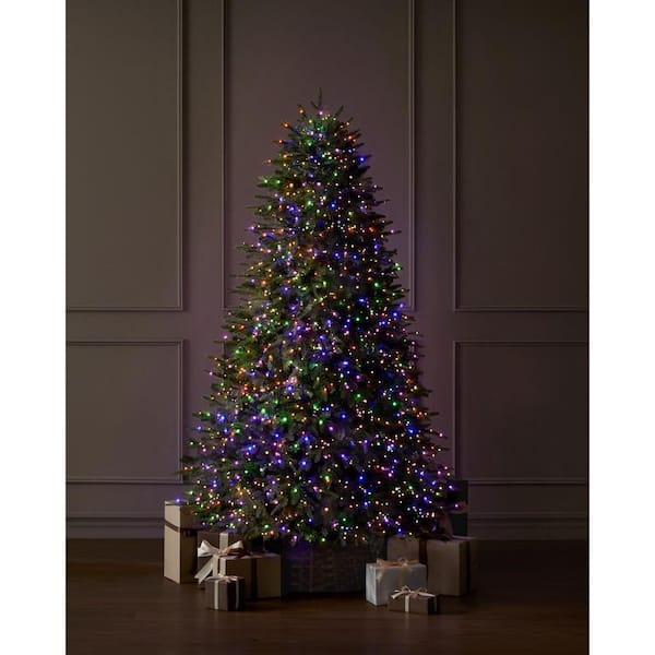 Home Decorators Collection 7.5 ft. Grand Duchess Twinkling Balsam Fir LED Pre-Lit Artificial Christmas Tree T27