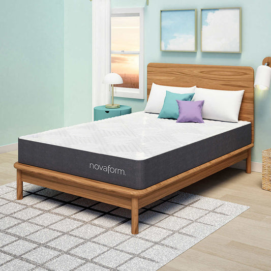 NEW - Costco - Novaform DreamAway 8" Gel Memory Foam Mattress - Retail $209