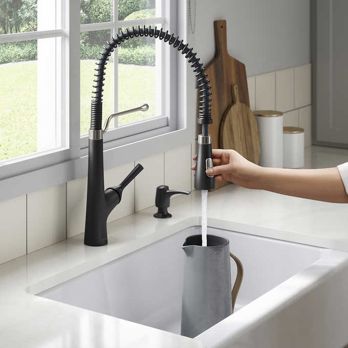 Kohler Albany Semi-Pro Kitchen Faucet - Retail $289