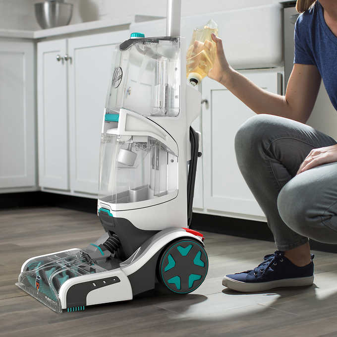NEW - Costco - Hoover SmartWash+ Automatic Carpet Cleaner with Oxy Carpet Cleaner Solution - Retail $199