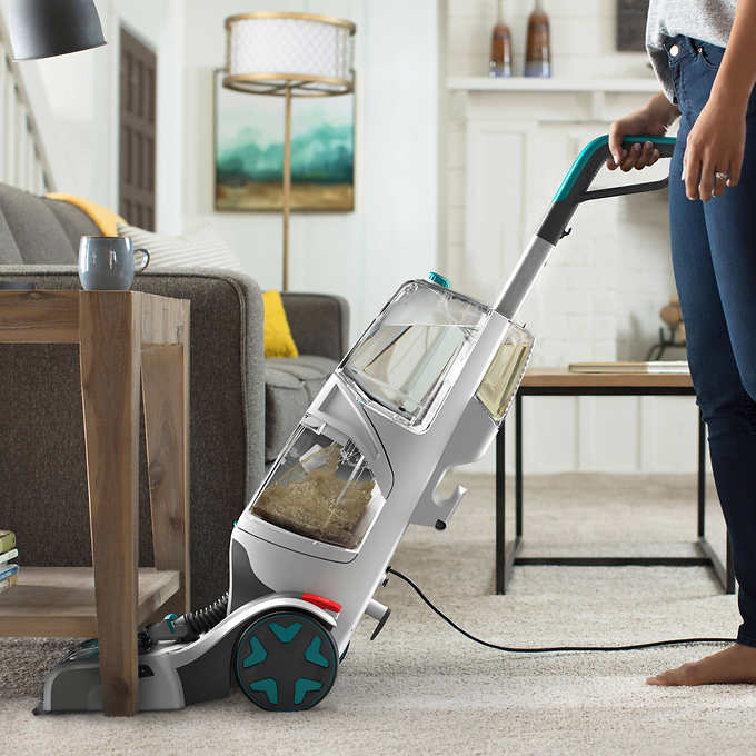 NEW - Costco - Hoover SmartWash+ Automatic Carpet Cleaner with Oxy Carpet Cleaner Solution - Retail $199