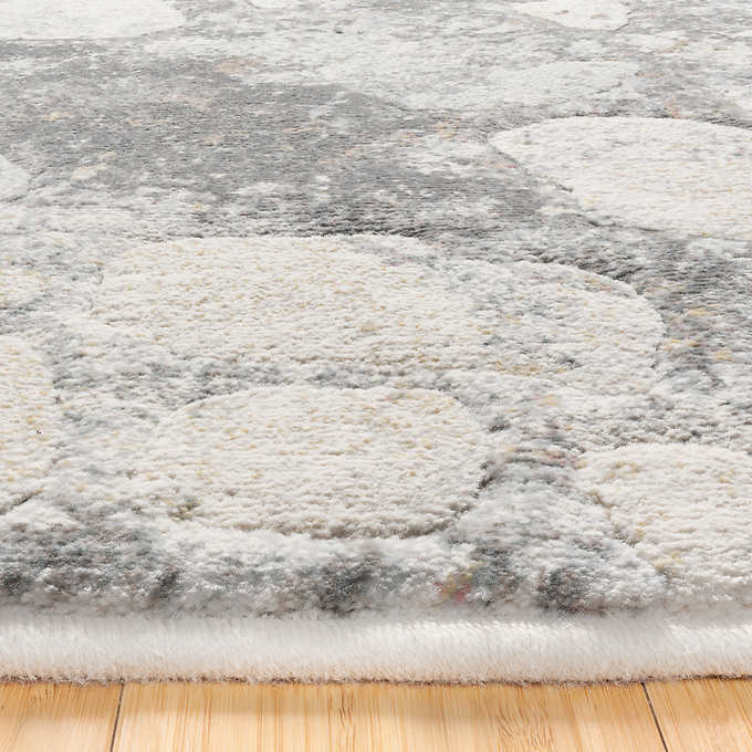 NEW - Costco - Avia Area Rug, Uma Grey 8'8" x 13' - Retail $599