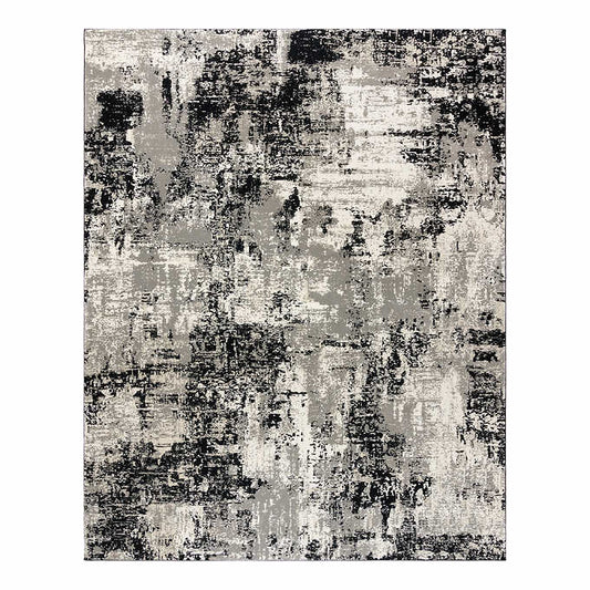 NEW - Costco - Thomasville Timeless Classic Rug Collection, Otello Black 6'6" x 9'6" - Retail $214