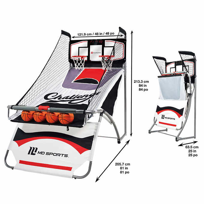 NEW in Box - Medal Sports EZ Fold – Arcade Basketball - Retail $199