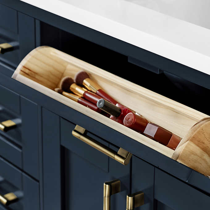 NEW - OVE Decors 60" Lakeview Bath Vanity in Blue - Retail $1529