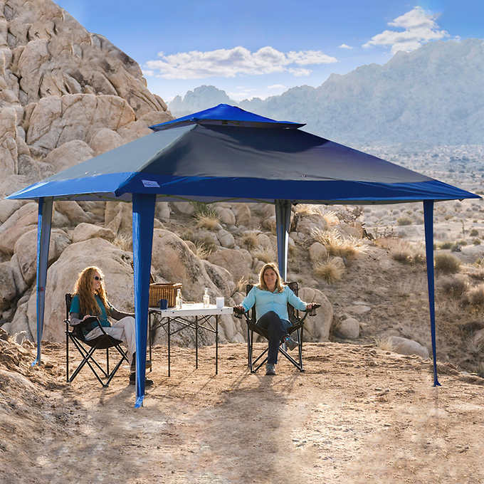 NEW - Costco - POPUPSHADE 13’x13’ Instant Canopy with POPLOCK Central-Hub Frame - Retail $169
