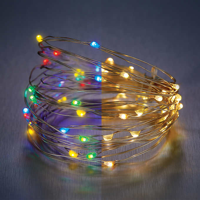 Costco - Philips Dual Color LED Micro Lights, 8-pack - Retail $19