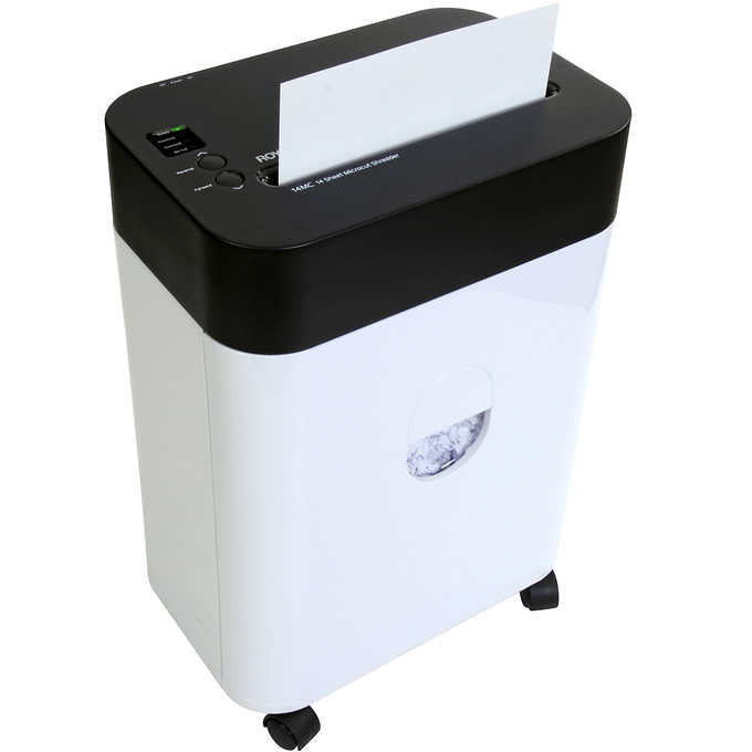Royal 14-Sheet Micro Cut Paper Shredder