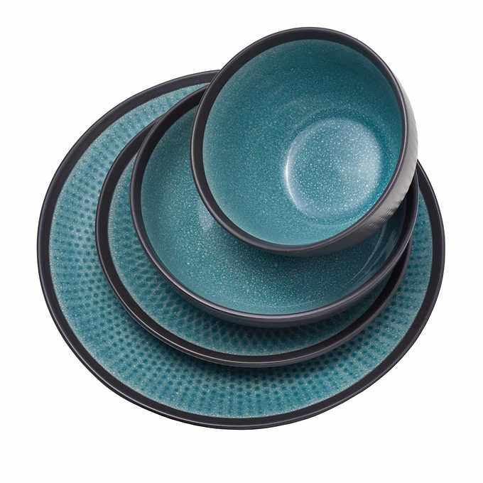 Mikasa Maddox 16-piece Stoneware Dinnerware Set - Retail $52