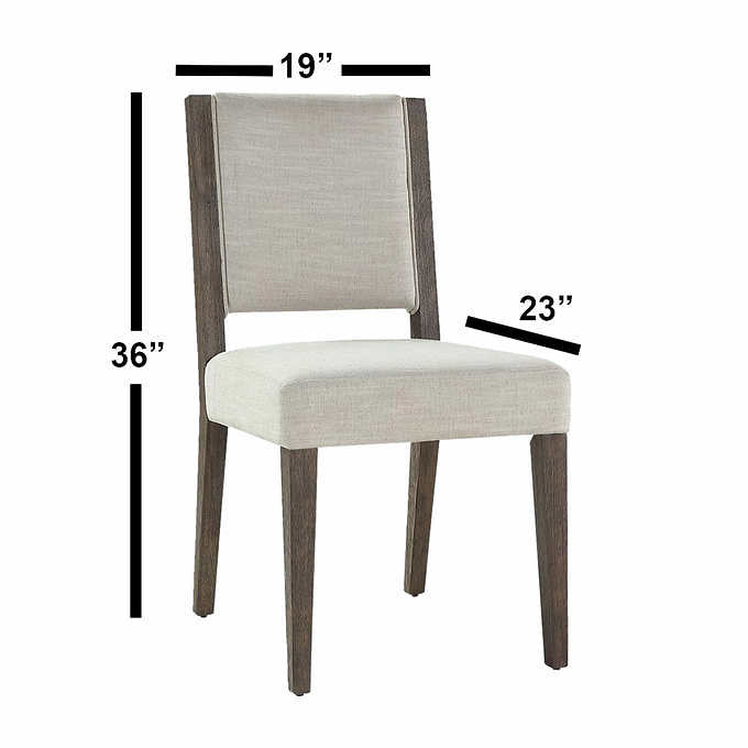 NEW - Costco - Aralie Dining Chair 2-pack - Retail $429