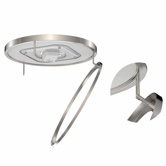 NEW - 14" LED Flush Mount Light Fixtures 2 Pack - Retail $49