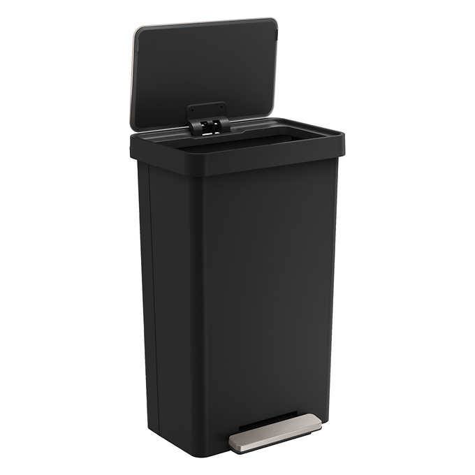 NEW - Kohler 49L Composite Step Trash Can - Retail $59