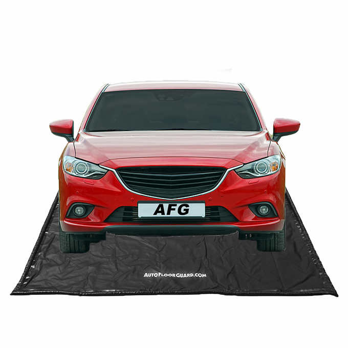 NEW - AutoFloorGuard 7.9'x18' Mid-Size Vehicle Containment Mat - Retail $148