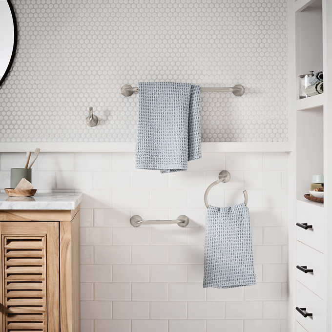 Moen Karis - Brushed Nickel 4-piece Bath Hardware Kit