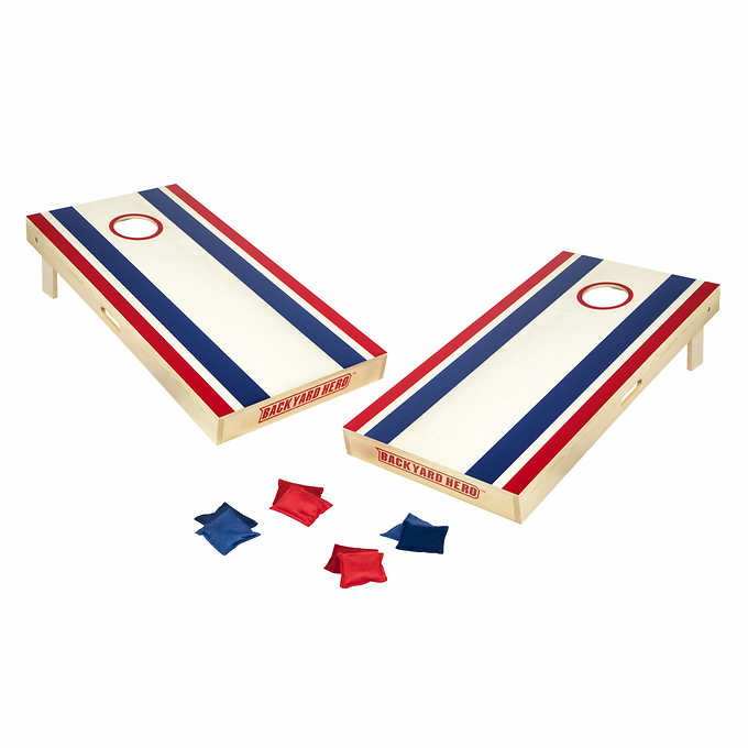 Backyard Hero Official Size Cornhole Set