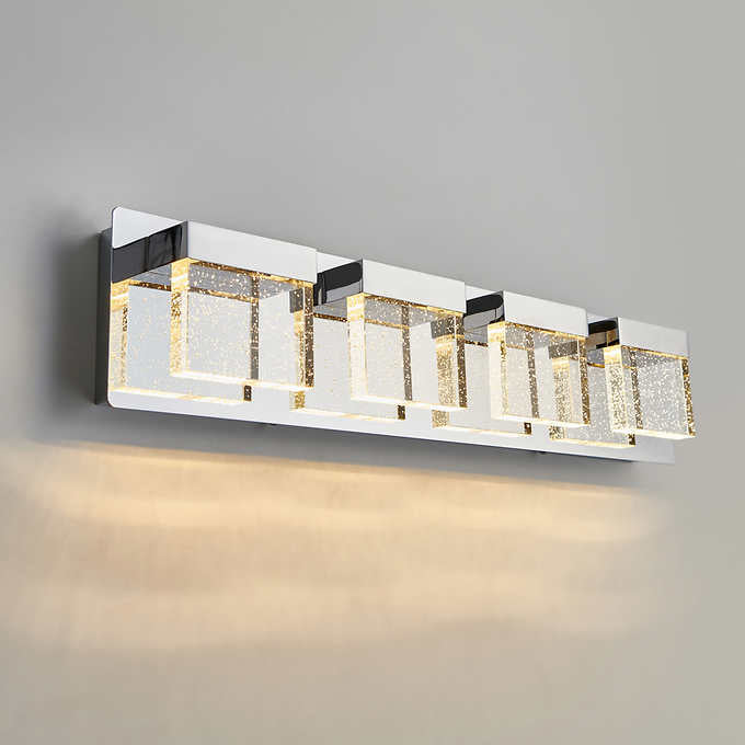 NEW - Bubble Cube 4-LED Vanity Light by Artika - Retail $69