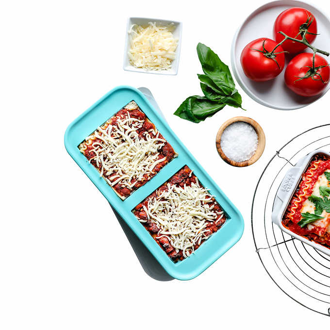 NEW - Souper Cubes Silicone Freezer Storage Tray, 5 Pack- Retail $69