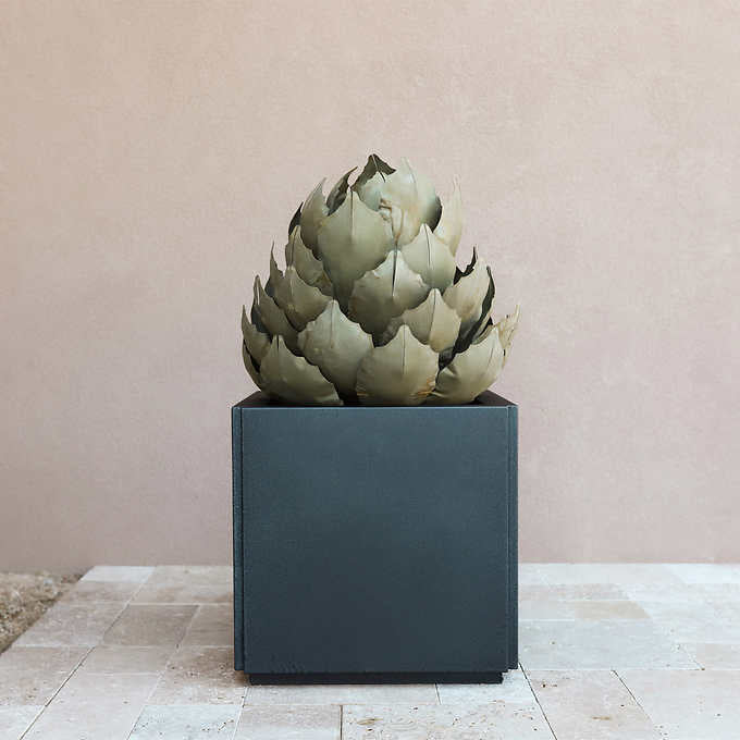 NEW - Artichoke Agave Sculpture by Desert Steel- Retail $199
