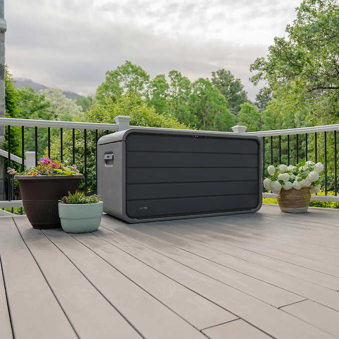 NEW - Lifetime 165 Gallon Modern Deck Box - Retail $229