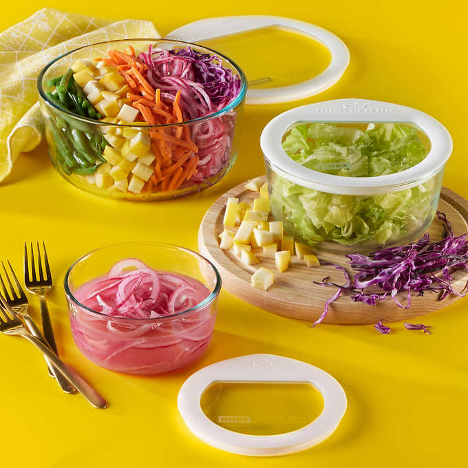 Costco - Pyrex 10-piece Ultimate Glass Food Storage Set - Retail $49