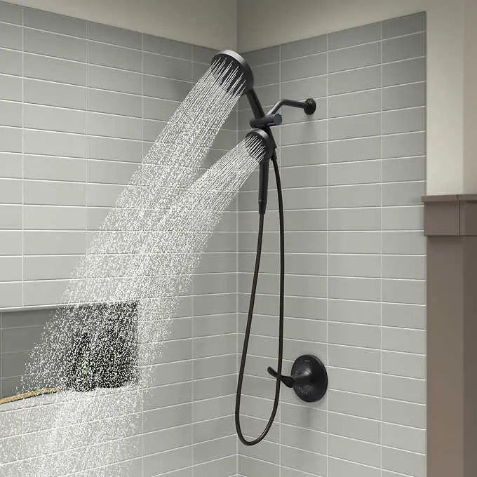 Kohler Prone  - Matte Black - 3-in-1 Multifunction Shower Head with PowerSweep - Retail $105