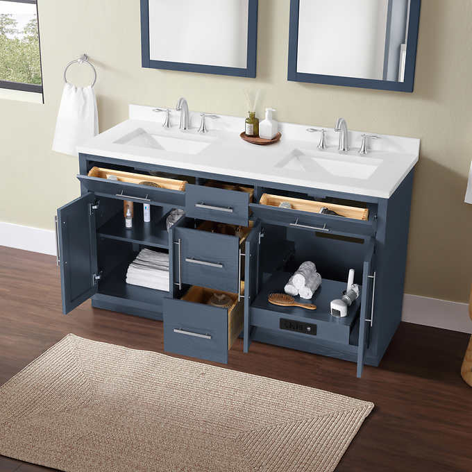 NEW - Costco - OVE Decors Kaya 60" Bath Vanity - Retail $1799