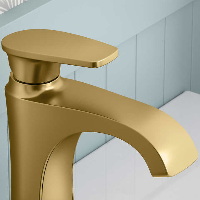 Kohler Tome Gold Single-Handle Bathroom Faucet