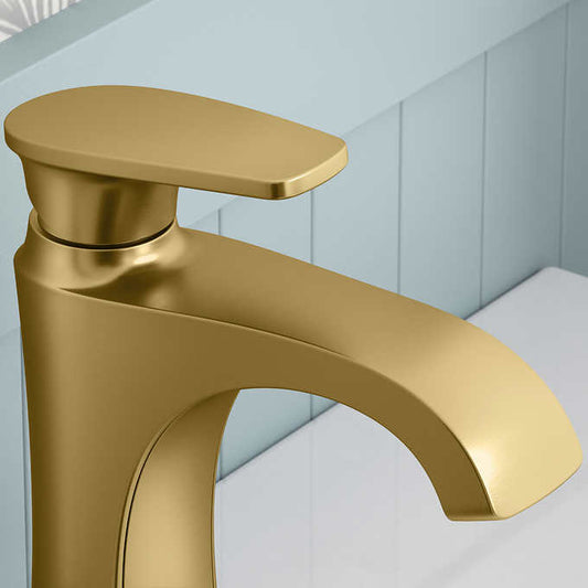 Kohler Tome Gold Single-Handle Bathroom Faucet